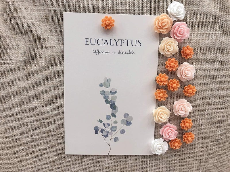 Temoyj Push Pins 24 Pcs,Decorative ThumbTacks for CorkBoard,Feature Wall, Office Organization or Home - Image 5